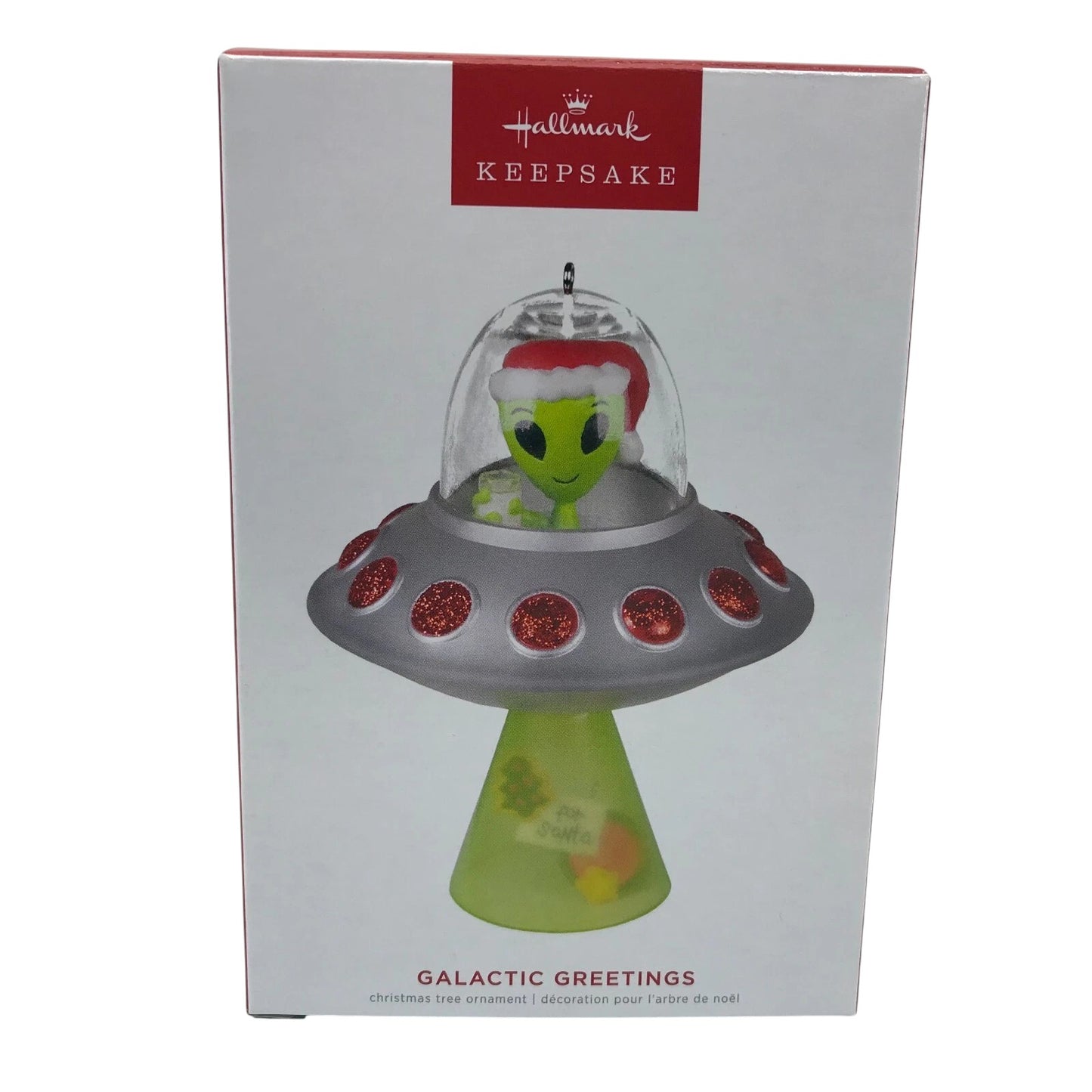 2022 Galactic Greetings Hallmark Ornament (Alien) QGO2553
