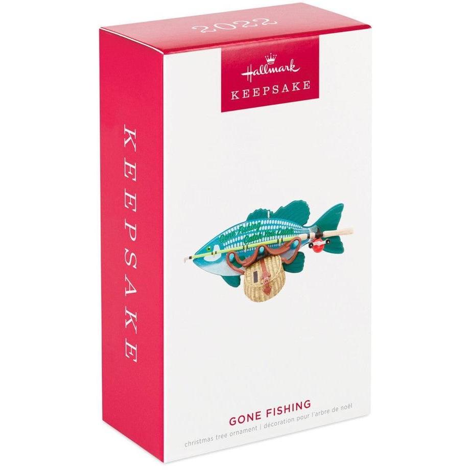 2022 Gone Fishing Hallmark Ornament (Fishing) QGO3706