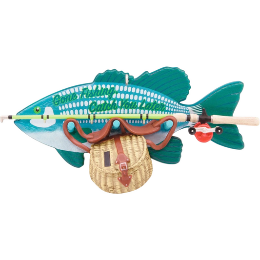 2022 Gone Fishing Hallmark Ornament (Fishing) QGO3706