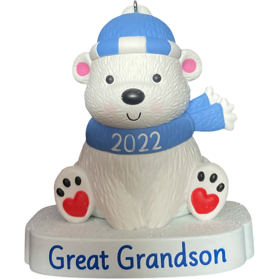 2022 Great GrandSon Hallmark Ornament (Family) QGO2346