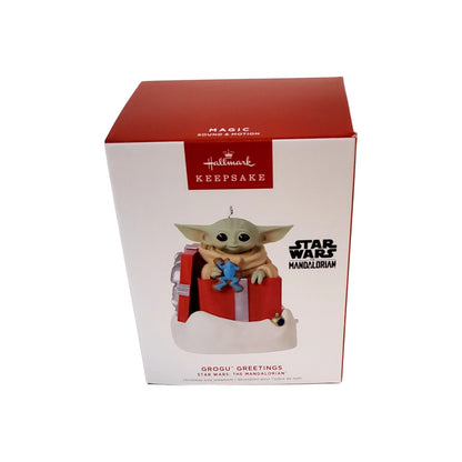 2022 Grogu Greetings Hallmark Ornament (Star Wars) QXI7543 Image2