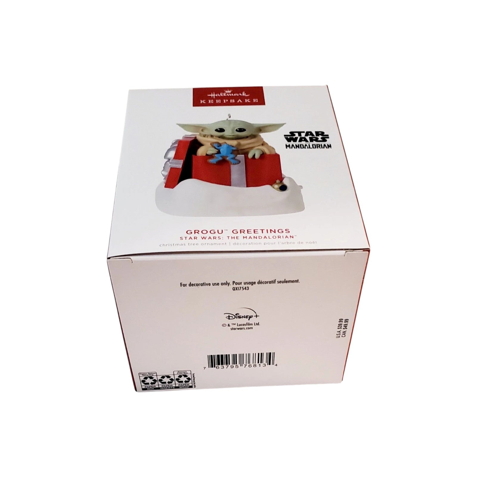 2022 Grogu Greetings Hallmark Ornament (Star Wars) QXI7543 Image6