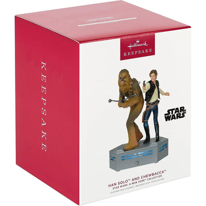 QXI7023 2022 Han Solo and Chewbacca (Star Wars: A New Hope) Image3