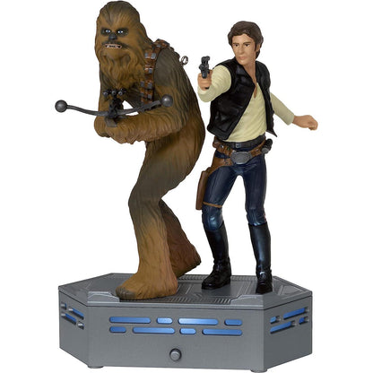 QXI7023 2022 Han Solo and Chewbacca (Star Wars: A New Hope) Image1