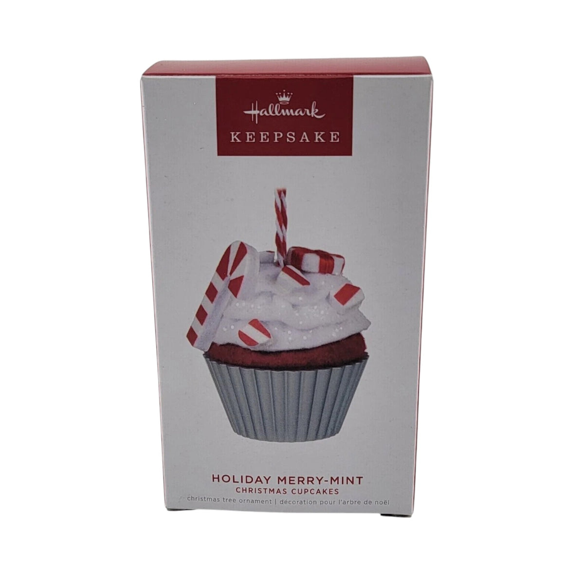 2022 Holiday Merry‑Mint Hallmark Ornament (Christmas Cupcakes) QXR9013 Image2