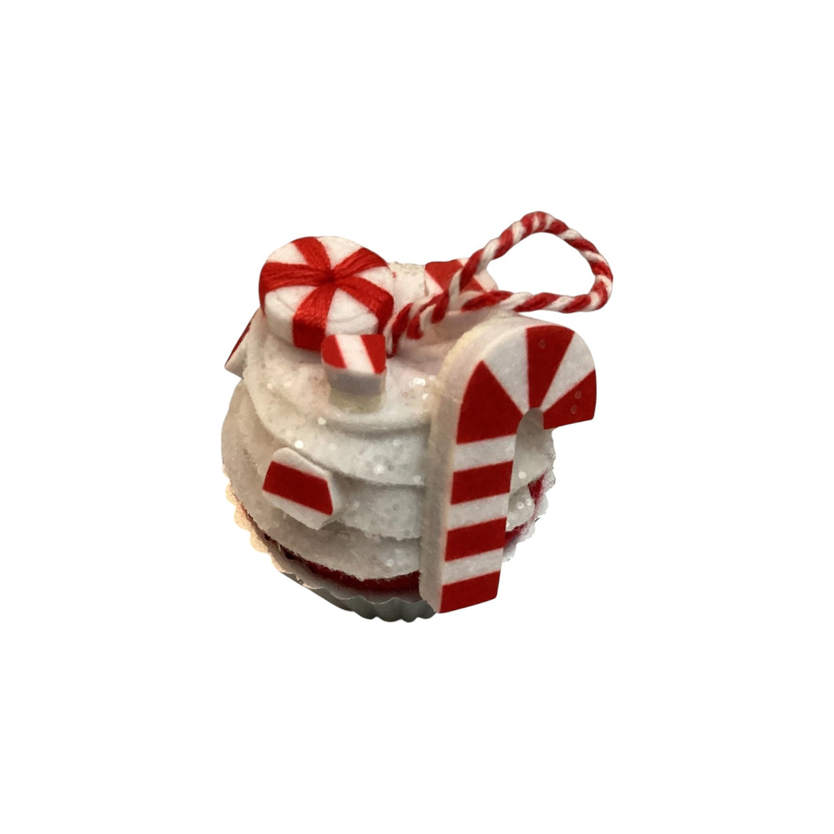 2022 Holiday Merry‑Mint Hallmark Ornament (Christmas Cupcakes) QXR9013 Image4