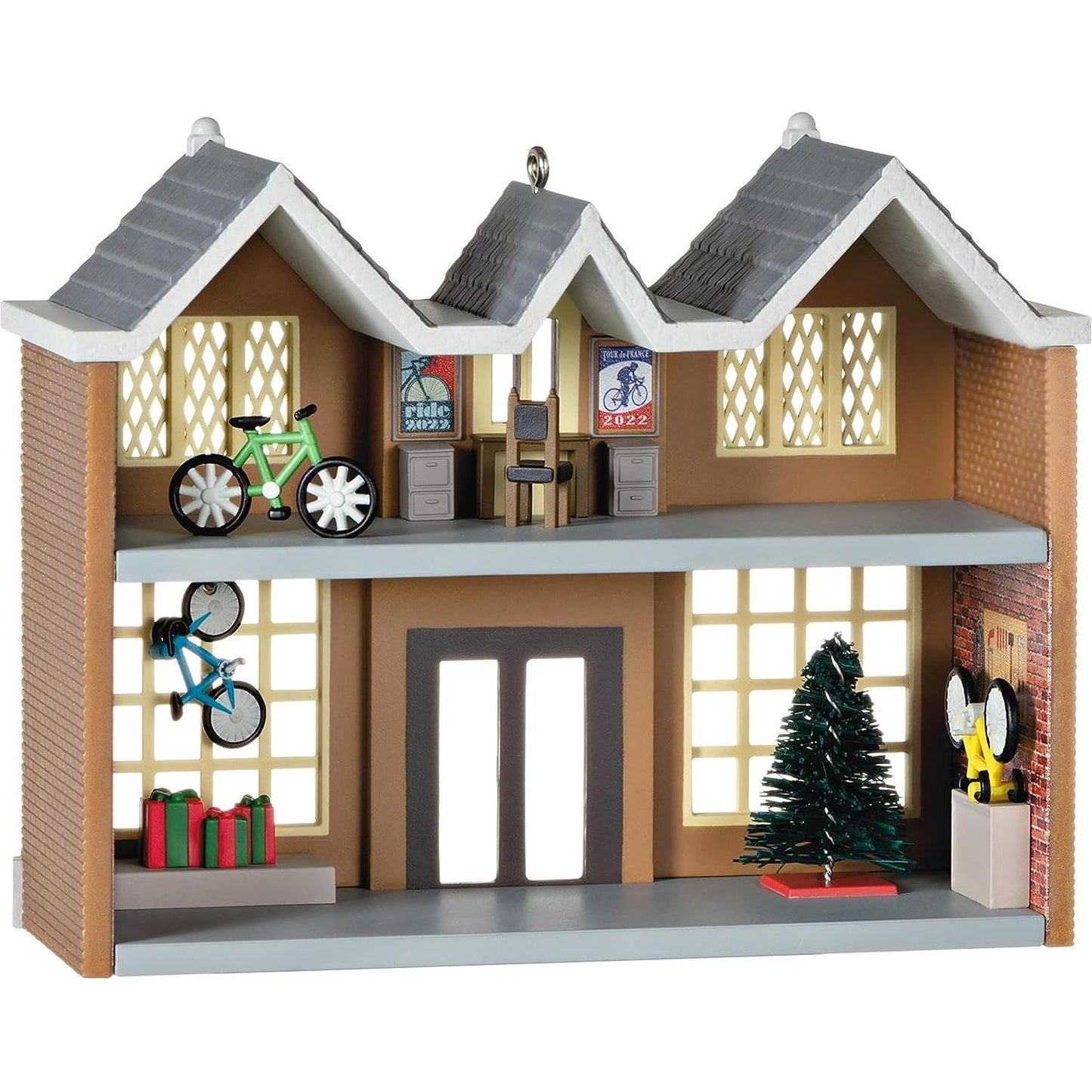 QXR9106 2022 Keepsake Korners Bicycle Shop (Nostalgic Houses and Shops) Image1