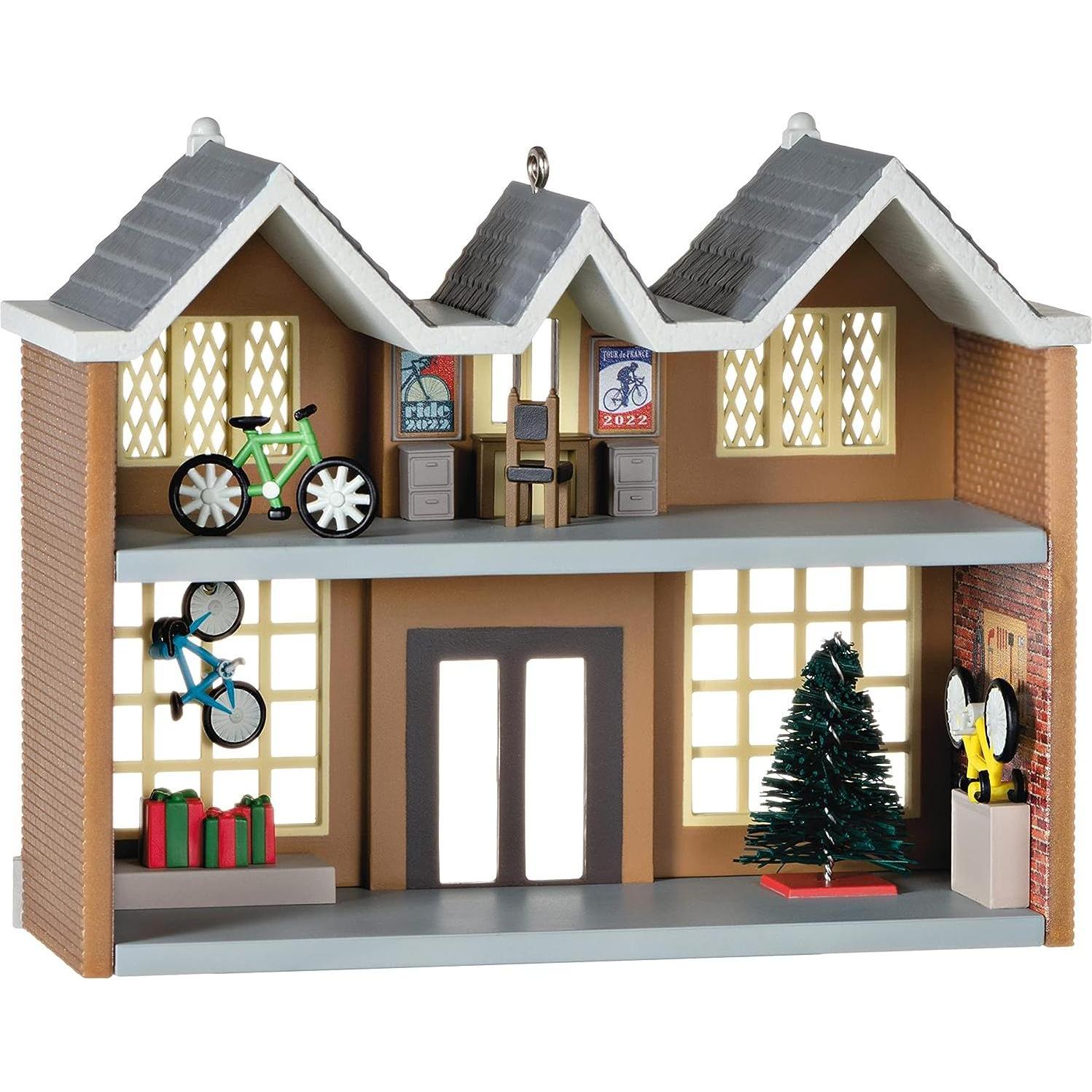 QXR9106 2022 Keepsake Korners Bicycle Shop (Nostalgic Houses and Shops) Image1