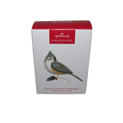 2022 Lady Tufted Titmouse Hallmark Ornament (Beauty of Birds) QXE3306