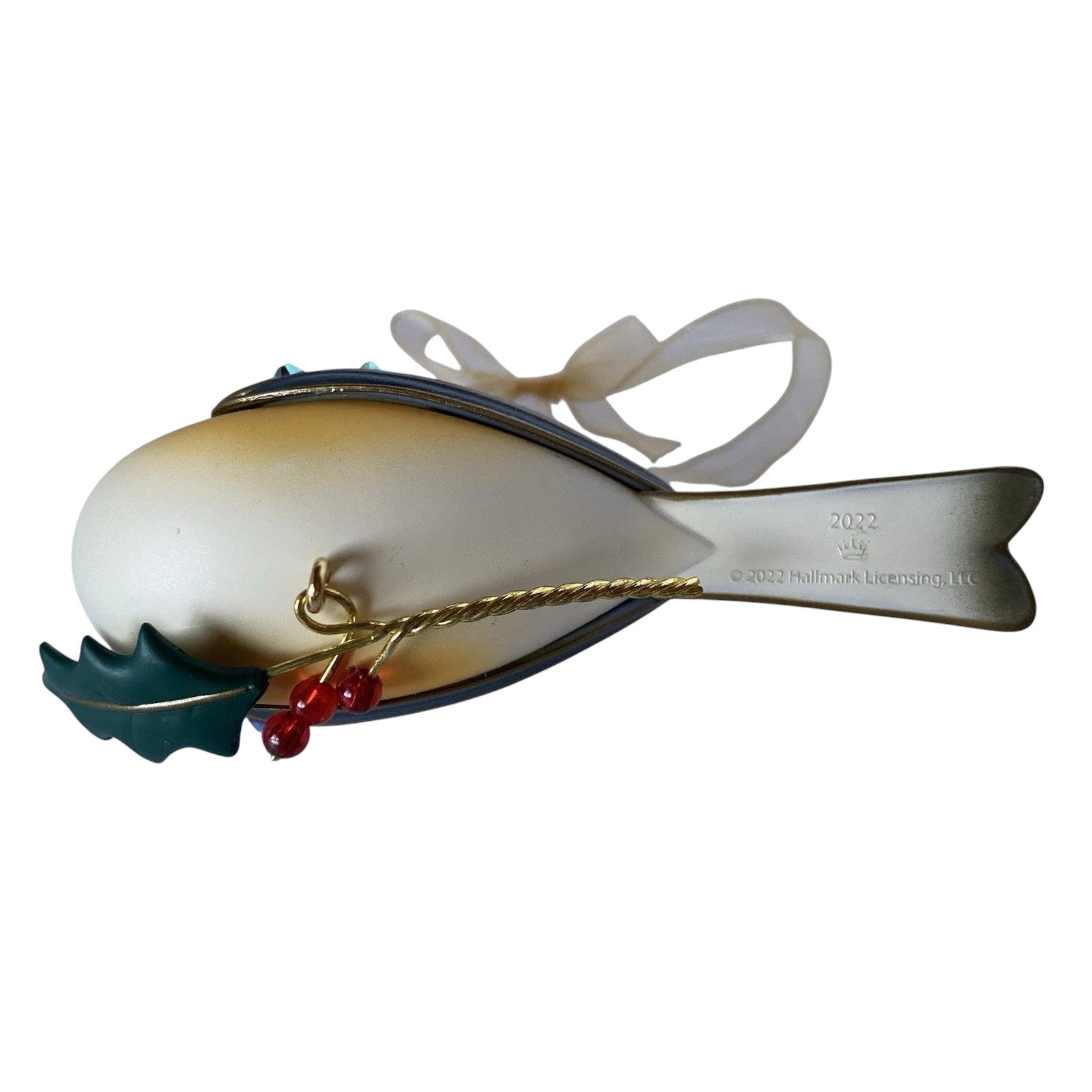 2022 Lady Tufted Titmouse Hallmark Ornament (Beauty of Birds) QXE3306