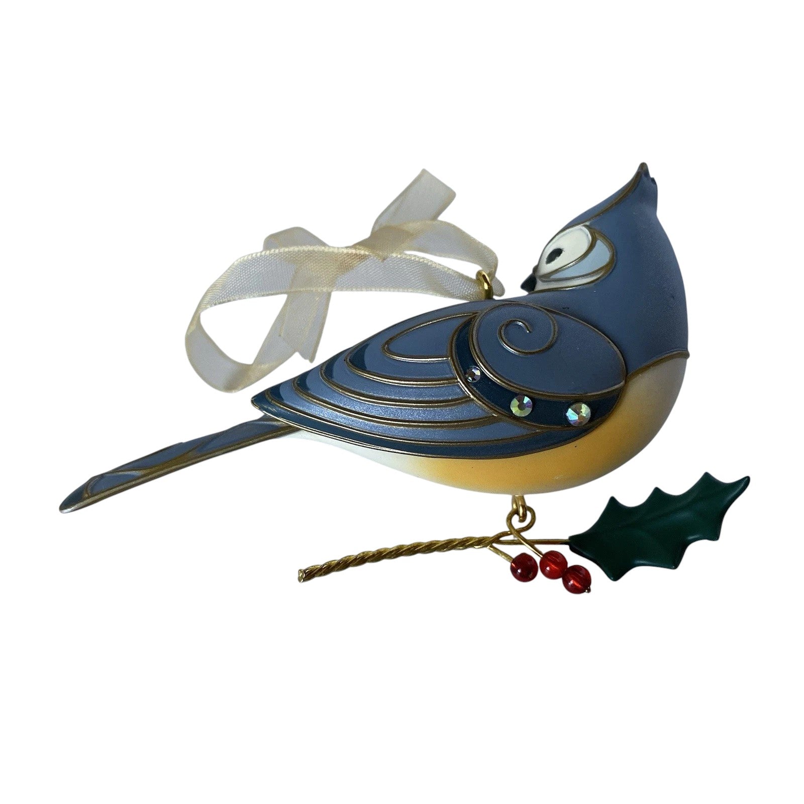 2022 Lady Tufted Titmouse Hallmark Ornament (Beauty of Birds) QXE3306