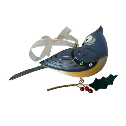 2022 Lady Tufted Titmouse Hallmark Ornament (Beauty of Birds) QXE3306
