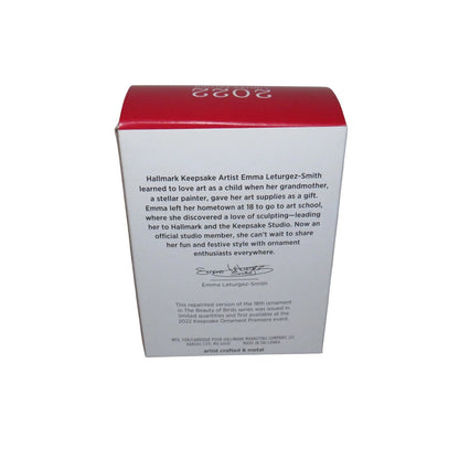 2022 Lady Tufted Titmouse Hallmark Ornament (Beauty of Birds) QXE3306