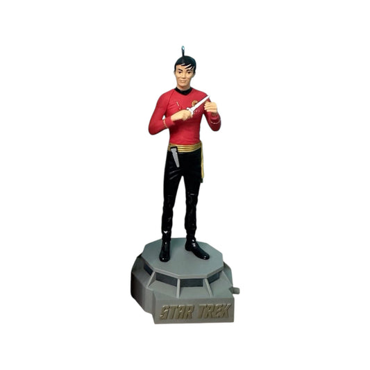 2022 Lieutenant Hikaru Sulu Hallmark Ornament (Star Trek) QXI7876 Image1