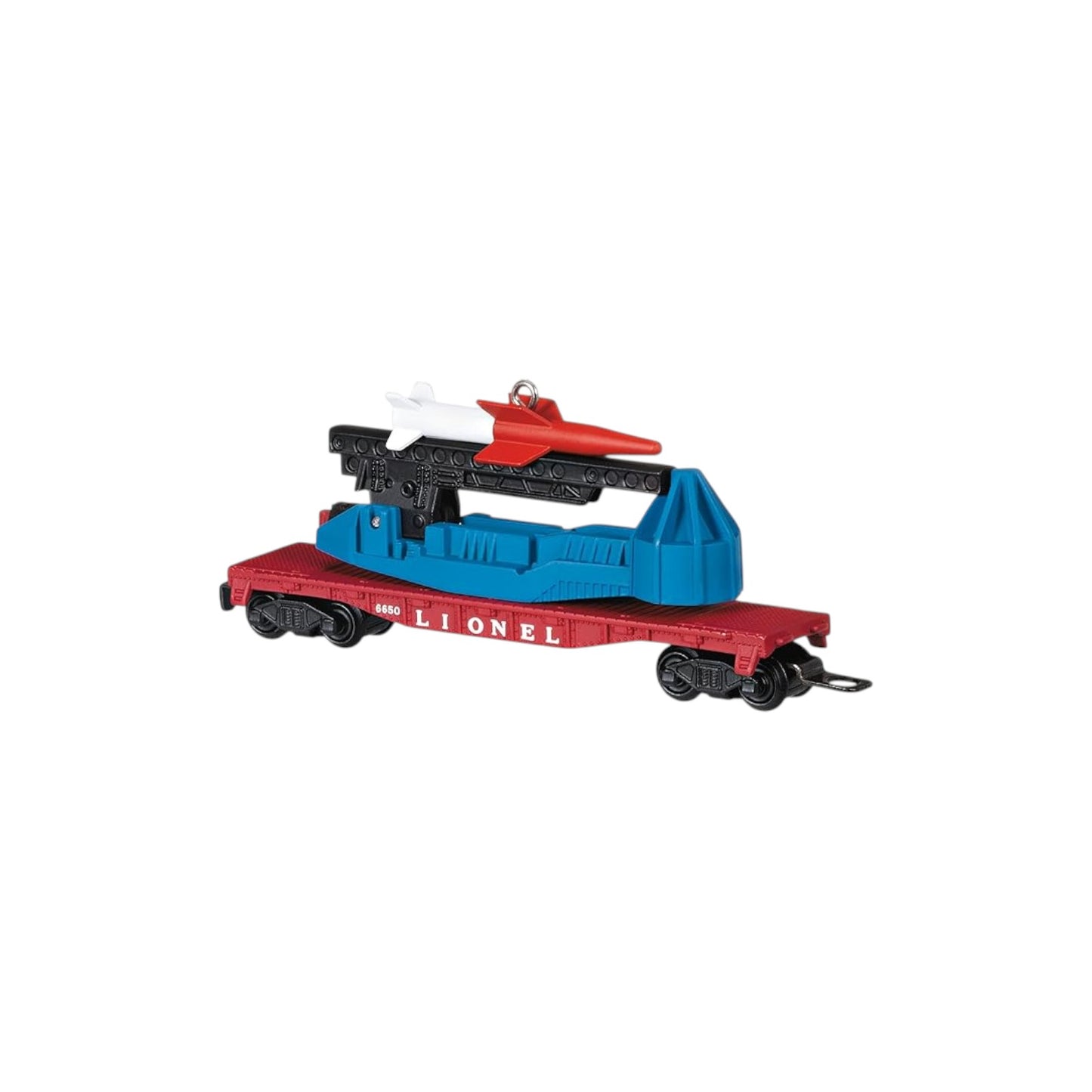 2022 Lionel 6650 Missile Car Hallmark Ornament (Lionel) QXI7063 Image1