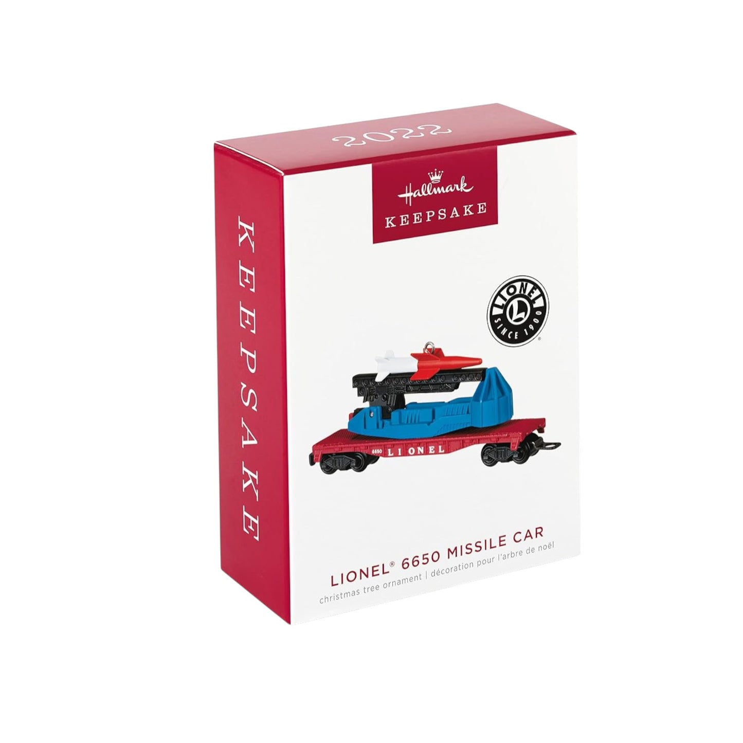 2022 Lionel 6650 Missile Car Hallmark Ornament (Lionel) QXI7063 Image2