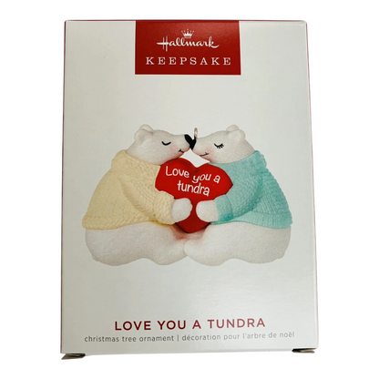 2022 Love You a Tundra Hallmark Ornament (Teddy Bear) QGO2516