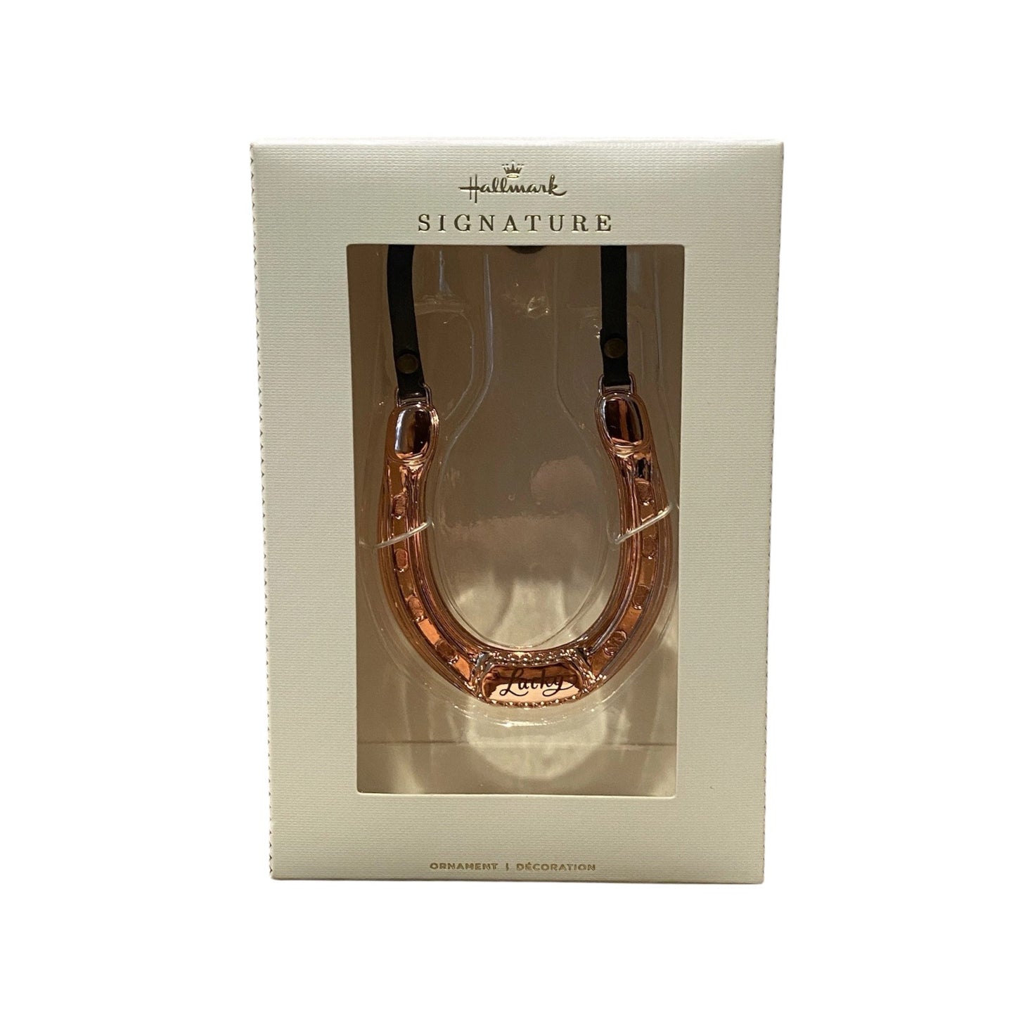 2022 Lucky Horseshoe (Signature) Hallmark Ornament 1HDL2141 Image2