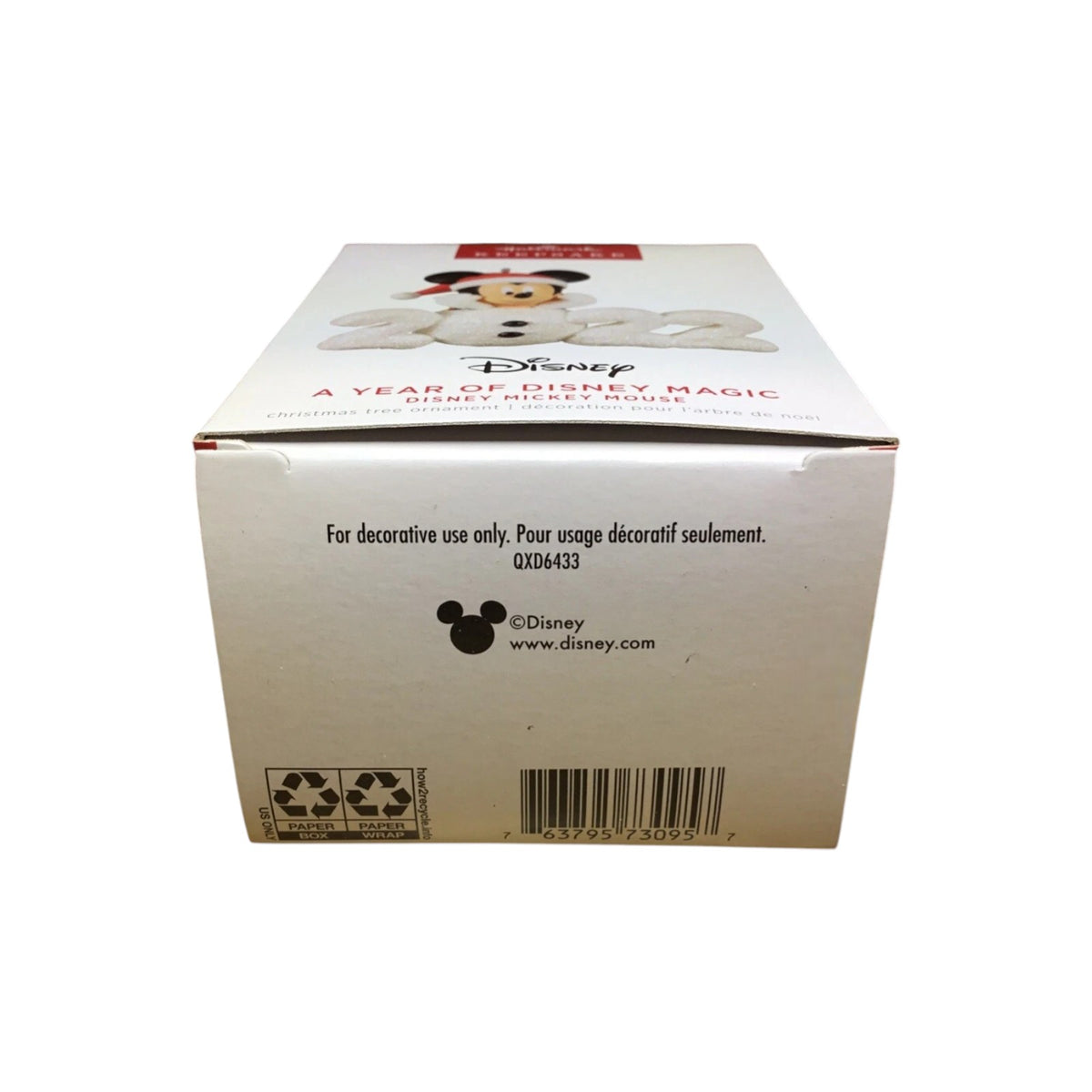 2022 Mickey Mouse Hallmark Ornament (A Year of Disney Magic) QXD6433 Image9