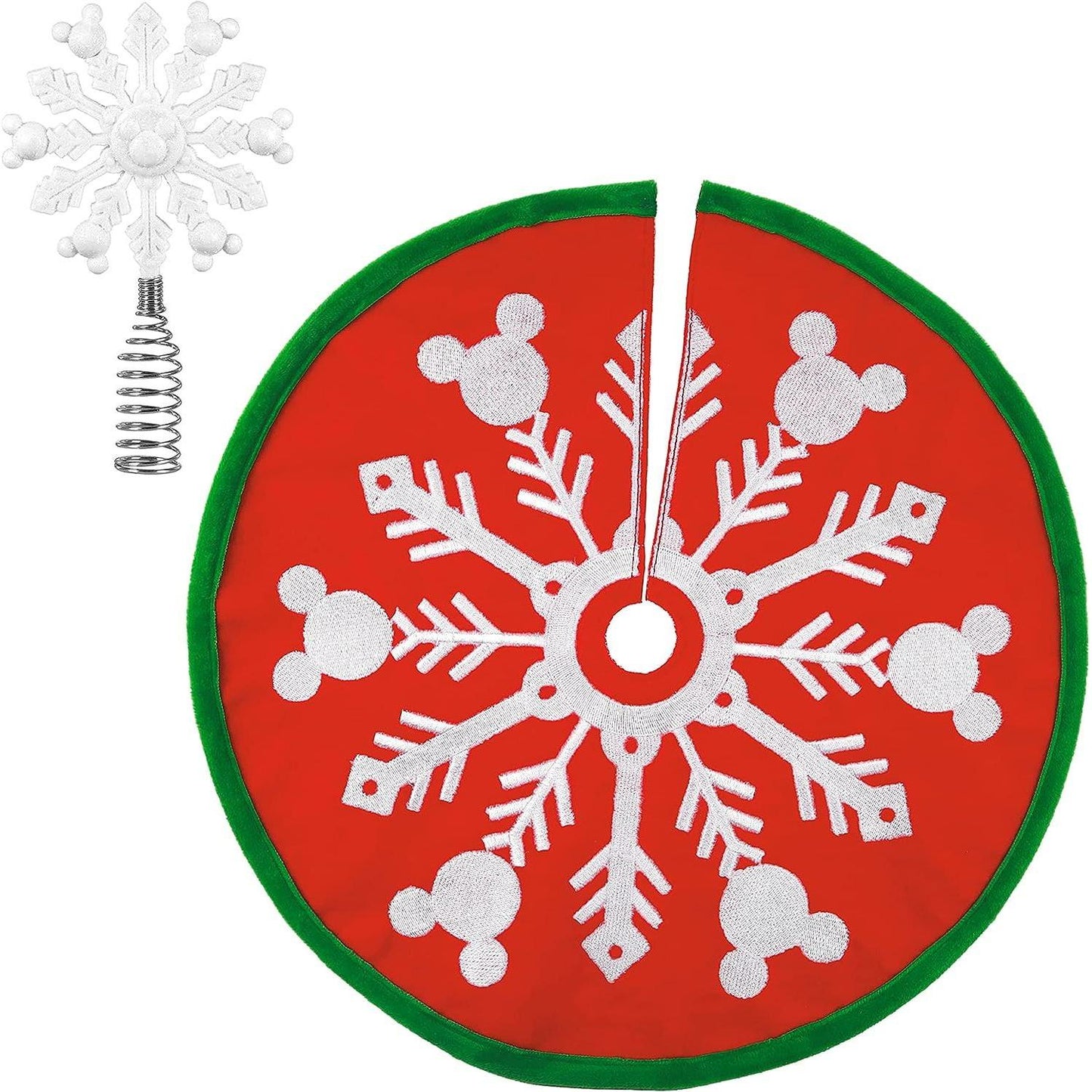 QSB6102 2022 Miniature Mickey Tree Topper & Skirt (Tree Topper) Image1