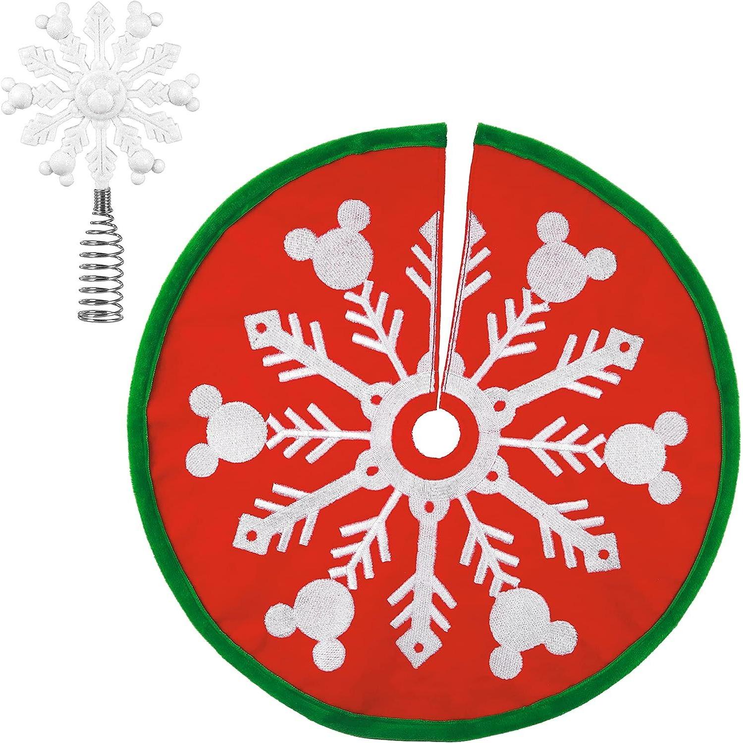 QSB6102 2022 Miniature Mickey Tree Topper & Skirt (Tree Topper) Image1