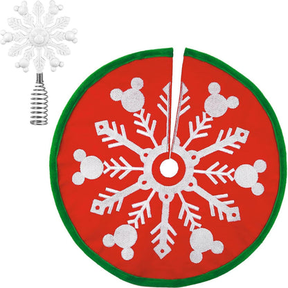 QSB6102 2022 Miniature Mickey Tree Topper & Skirt (Tree Topper) Image1