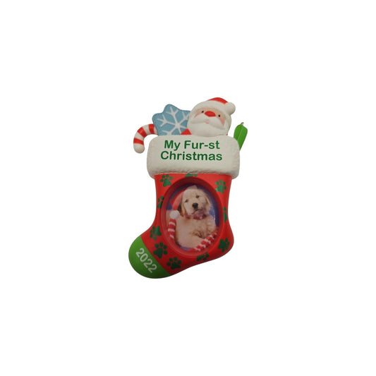 2022 Pet's Fur-st Christmas (Photo Holder)