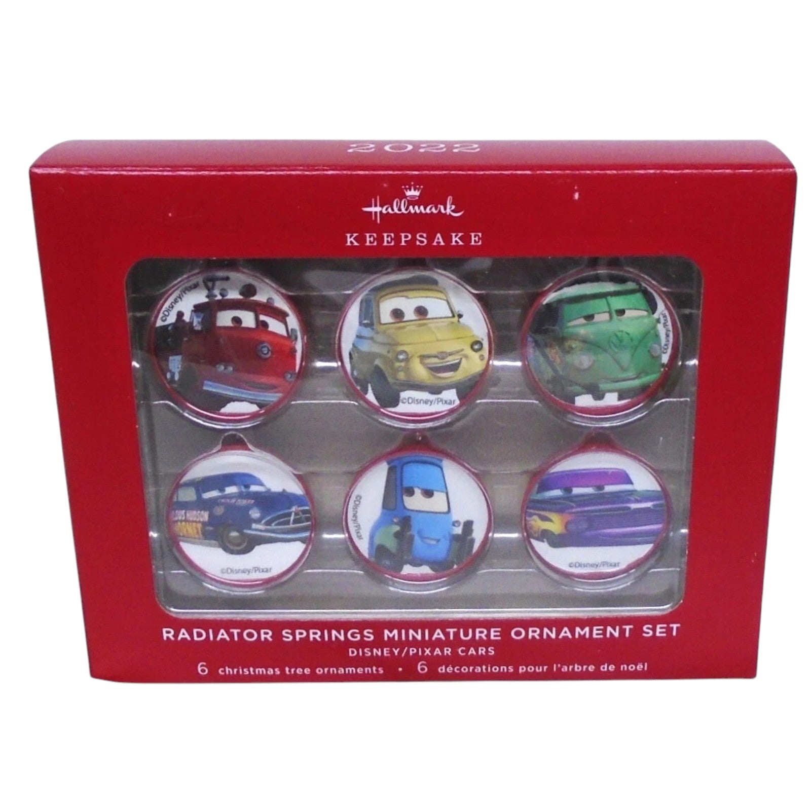 2022 Radiator Springs Miniature Ornament Set Hallmark Ornament (Cars) QSB6273