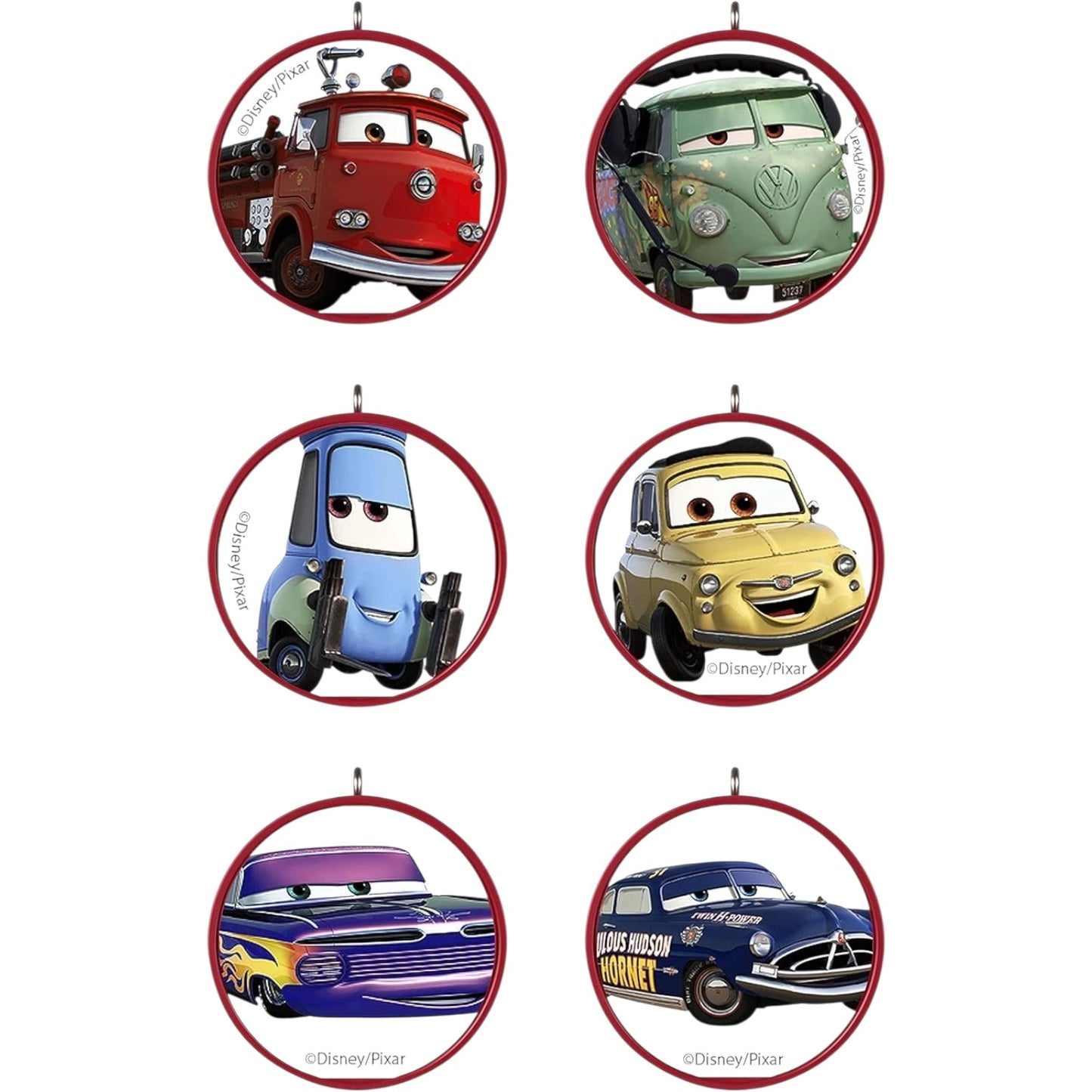 2022 Radiator Springs Miniature Ornament Set Hallmark Ornament (Cars) QSB6273