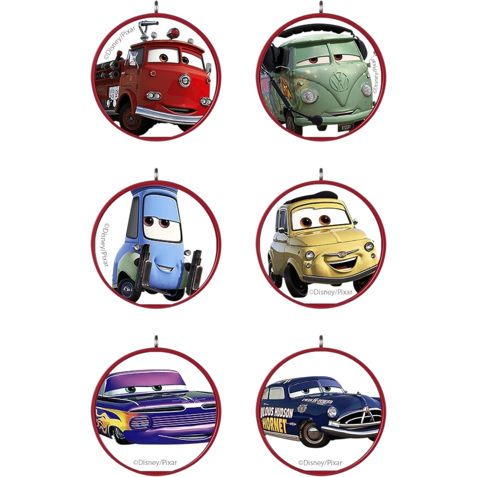2022 Radiator Springs Miniature Ornament Set Hallmark Ornament (Cars) QSB6273