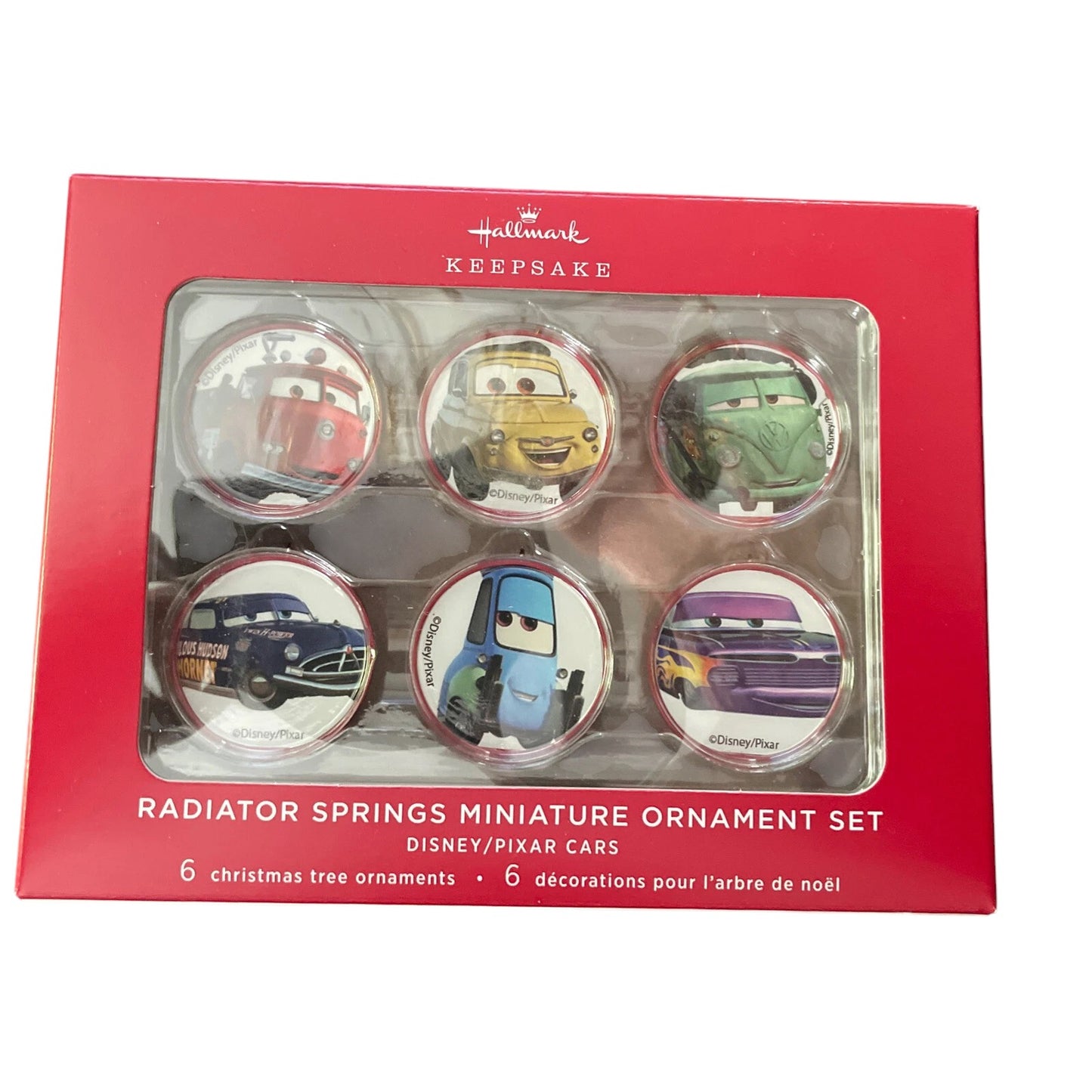 2022 Radiator Springs Miniature Ornament Set Hallmark Ornament (Cars) QSB6273
