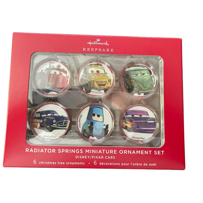 2022 Radiator Springs Miniature Ornament Set Hallmark Ornament (Cars) QSB6273