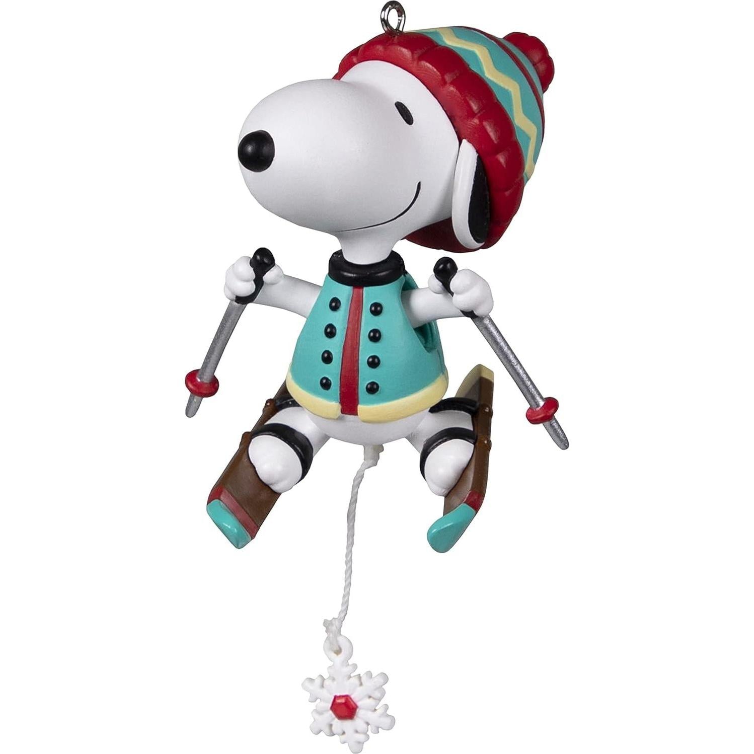 2022 Skiing Snoopy Hallmark Ornament (Peanuts) QXI7293