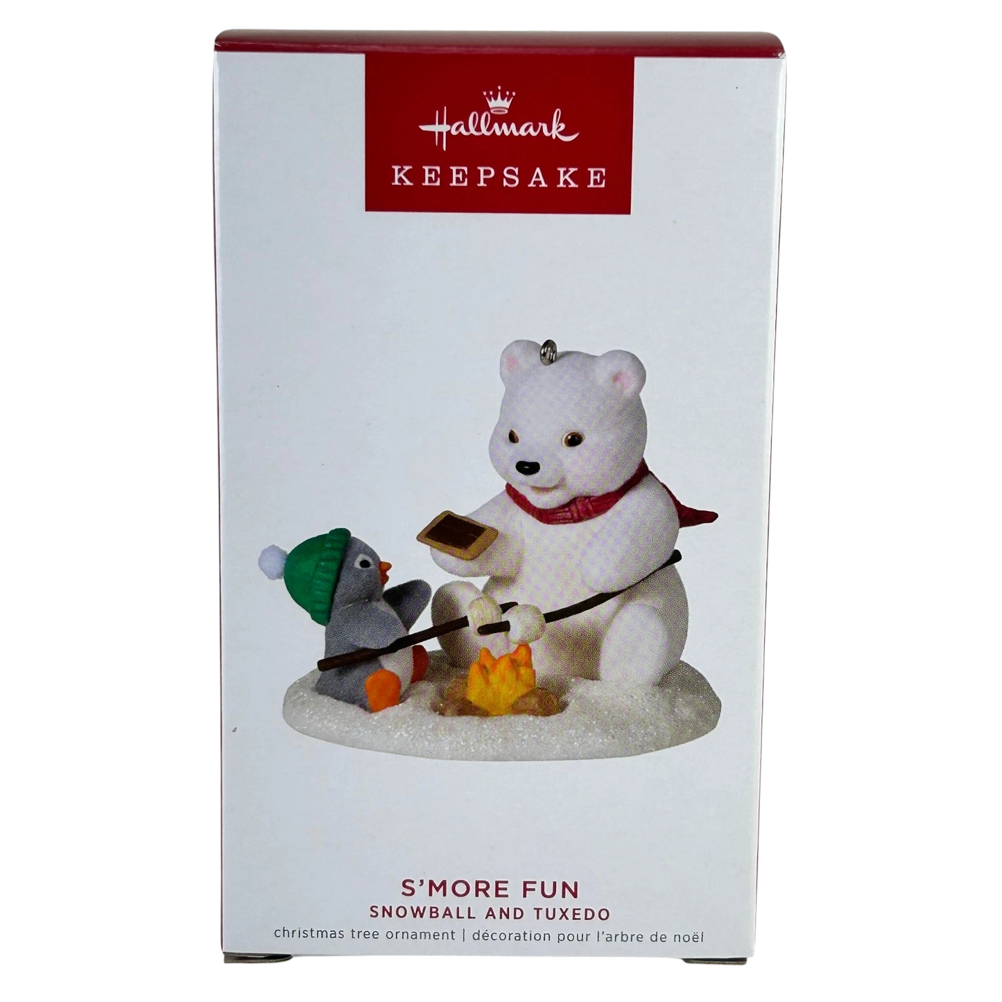 2022 S'More Fun Hallmark Ornament (Snowball and Tuxedo) QXR9056