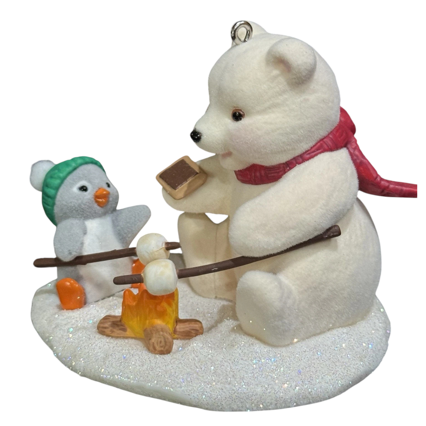 2022 S'More Fun Hallmark Ornament (Snowball and Tuxedo) QXR9056