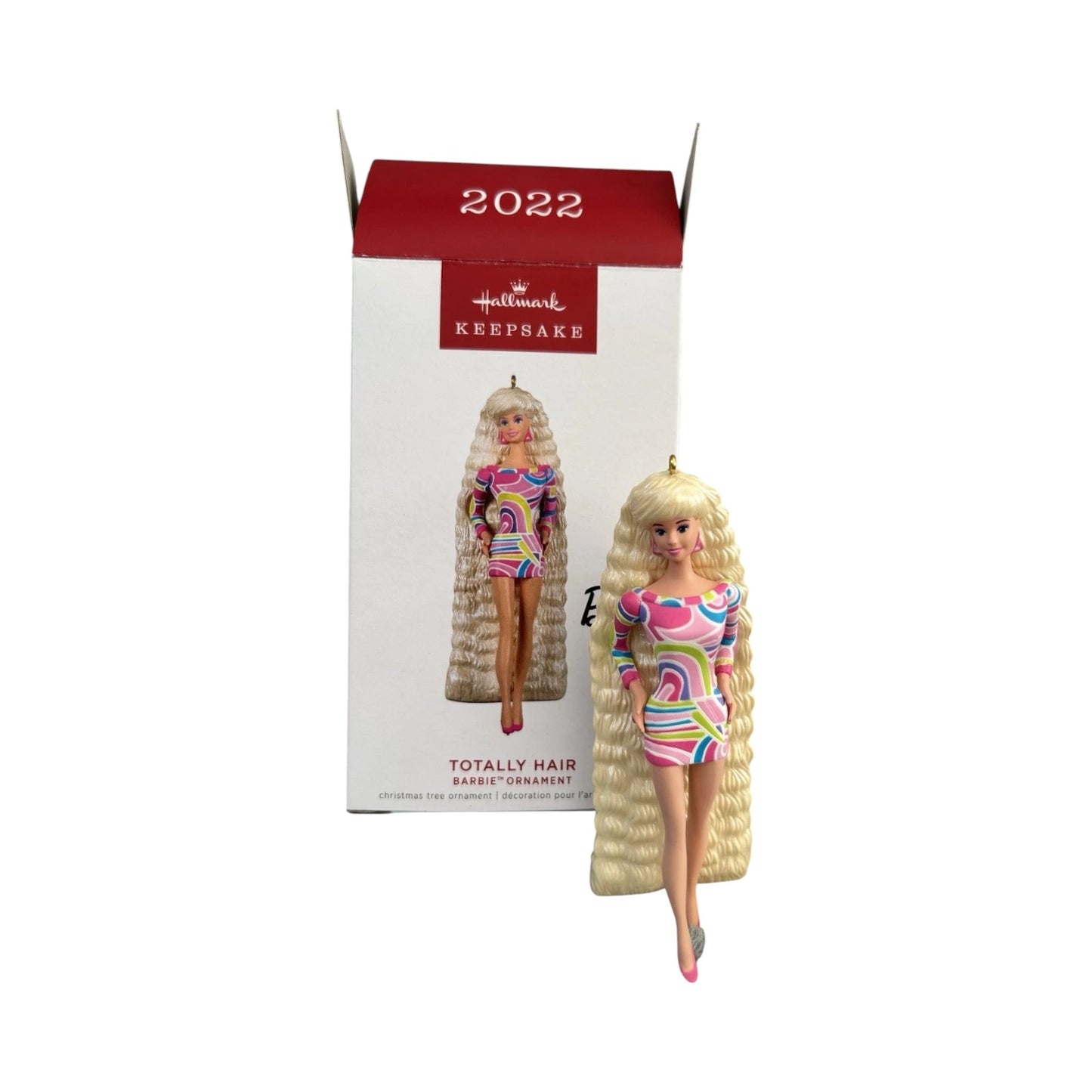 2022 Totally Hair Hallmark Ornament (Barbie) QXI7263 Image3