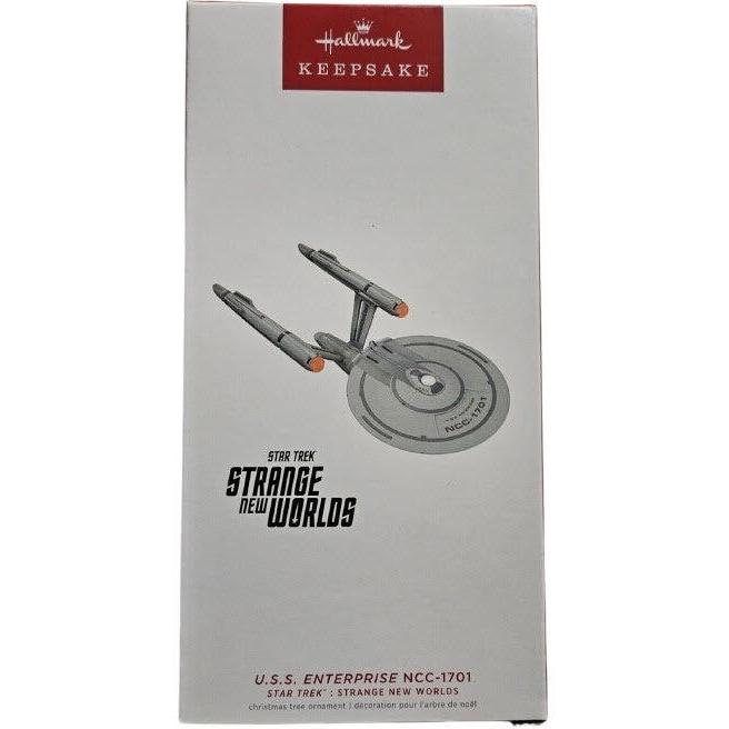 2022 U.S.S. Enterprise NCC-1701 Hallmark Ornament (Star Trek) QXI7533