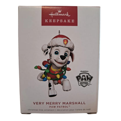 2022 Very Merry Marshall Hallmark Ornament (Paw Patrol) QXI7363
