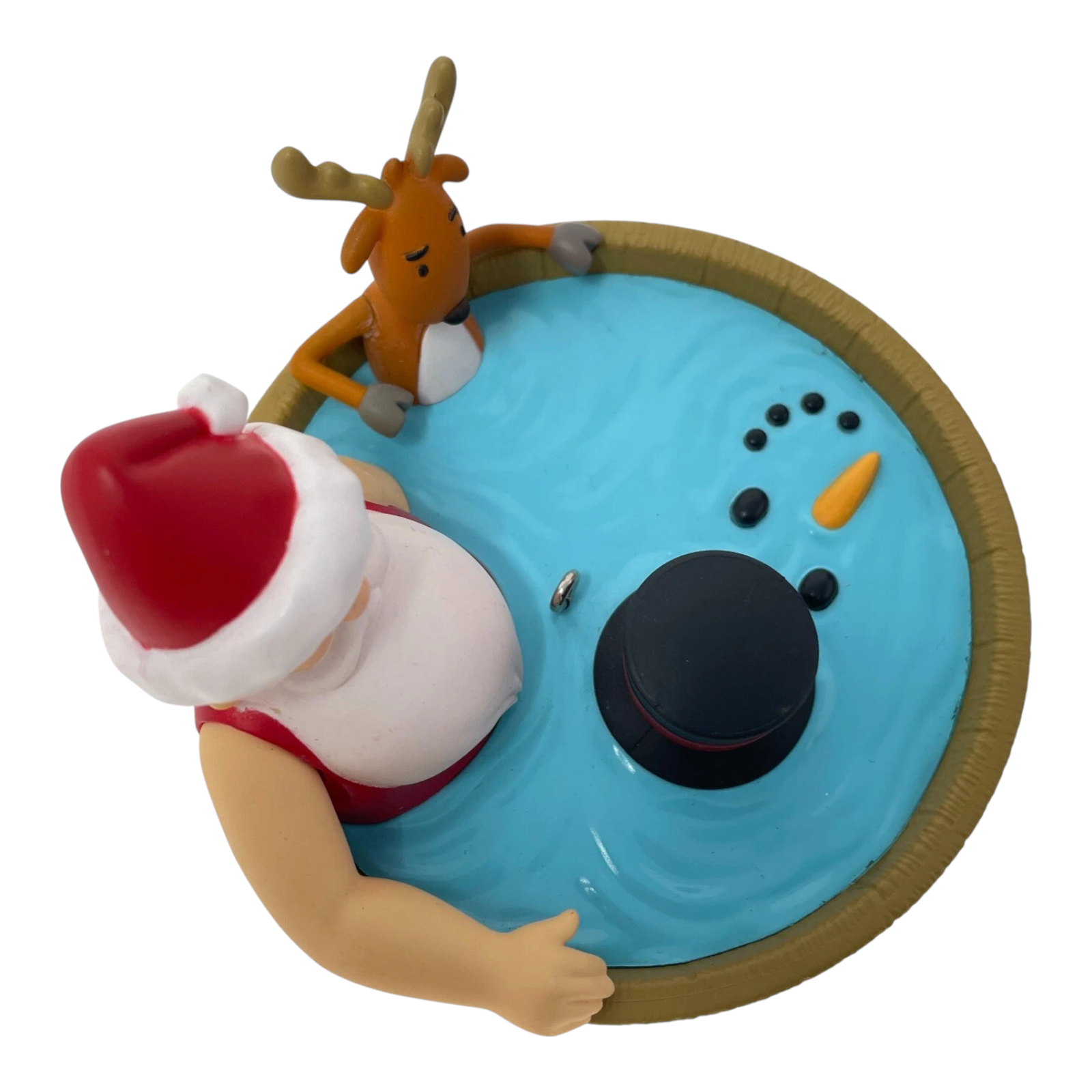 2022 Warmest Holiday Wishes Hallmark Ornament (Santa Claus) QGO2536