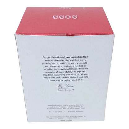 2022 Warmest Holiday Wishes Hallmark Ornament (Santa Claus) QGO2536