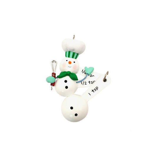 2022 Whipping Up Some Fun Hallmark Ornament (Snowmen) QGO3716 Image1