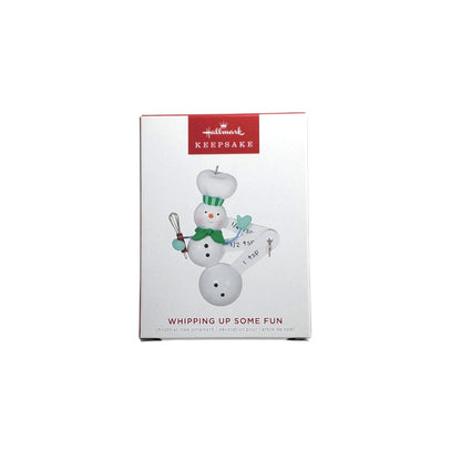 2022 Whipping Up Some Fun Hallmark Ornament (Snowmen) QGO3716 Image2