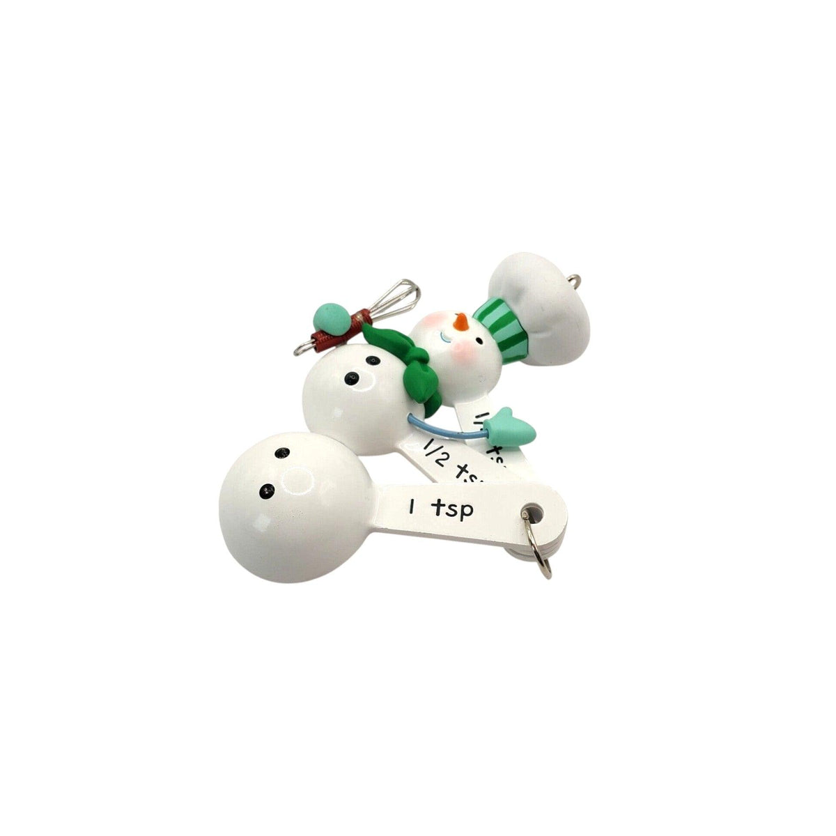 2022 Whipping Up Some Fun Hallmark Ornament (Snowmen) QGO3716 Image4