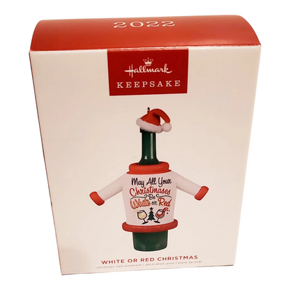 2022 White or Red Christmas Hallmark Ornament (Kitchen) QGO3726