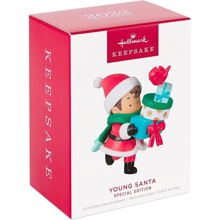 2022 Young Santa Hallmark Ornament (Young Santa) QXE3316