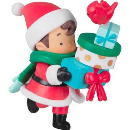 2022 Young Santa Hallmark Ornament (Young Santa) QXE3316