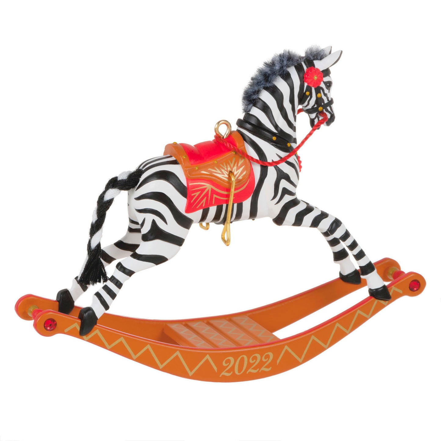 2022Rocking Horse Hallmark Ornament (Rocking Horse) LPR3666