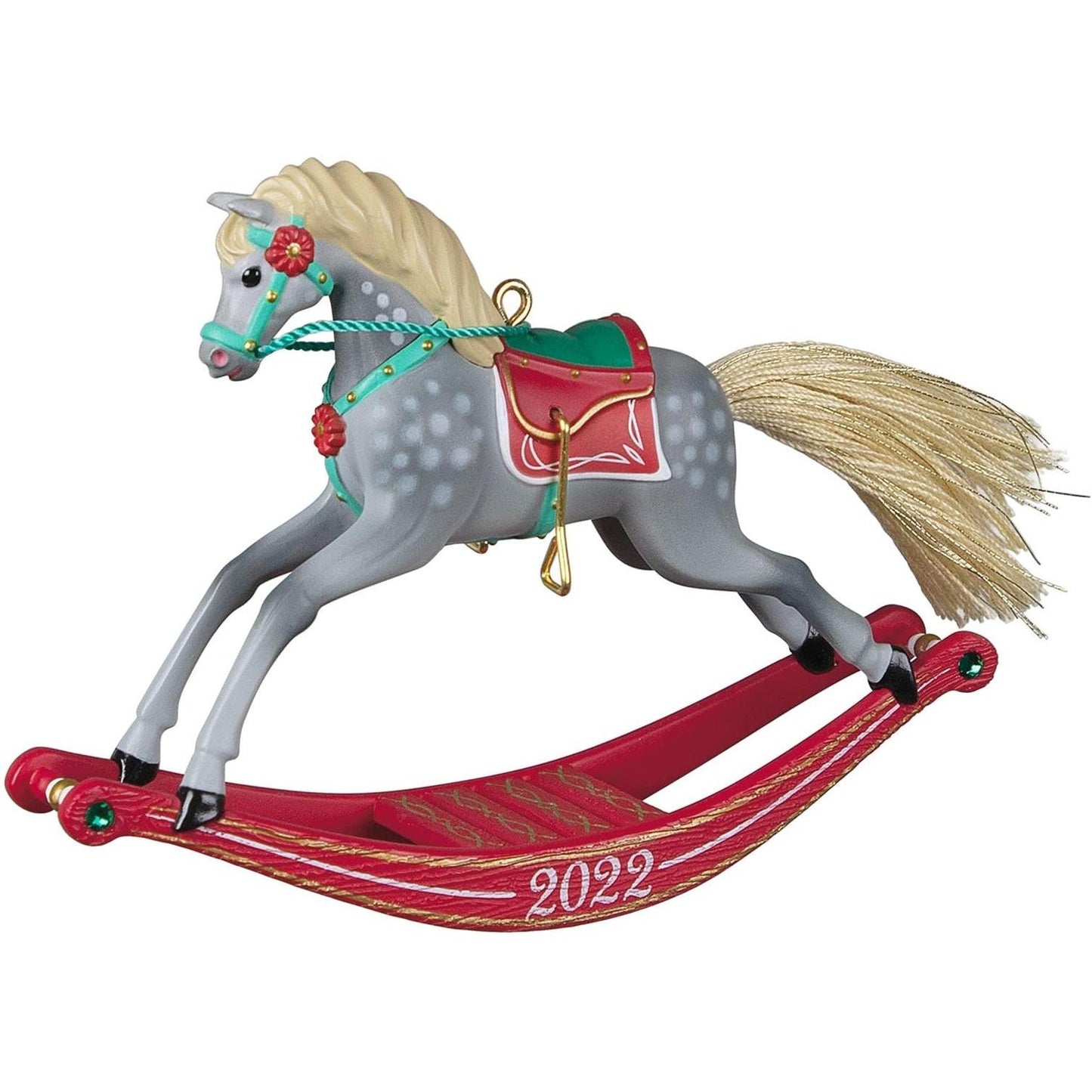 2022Rocking Horse Hallmark Ornament (Rocking Horse) QXR9093