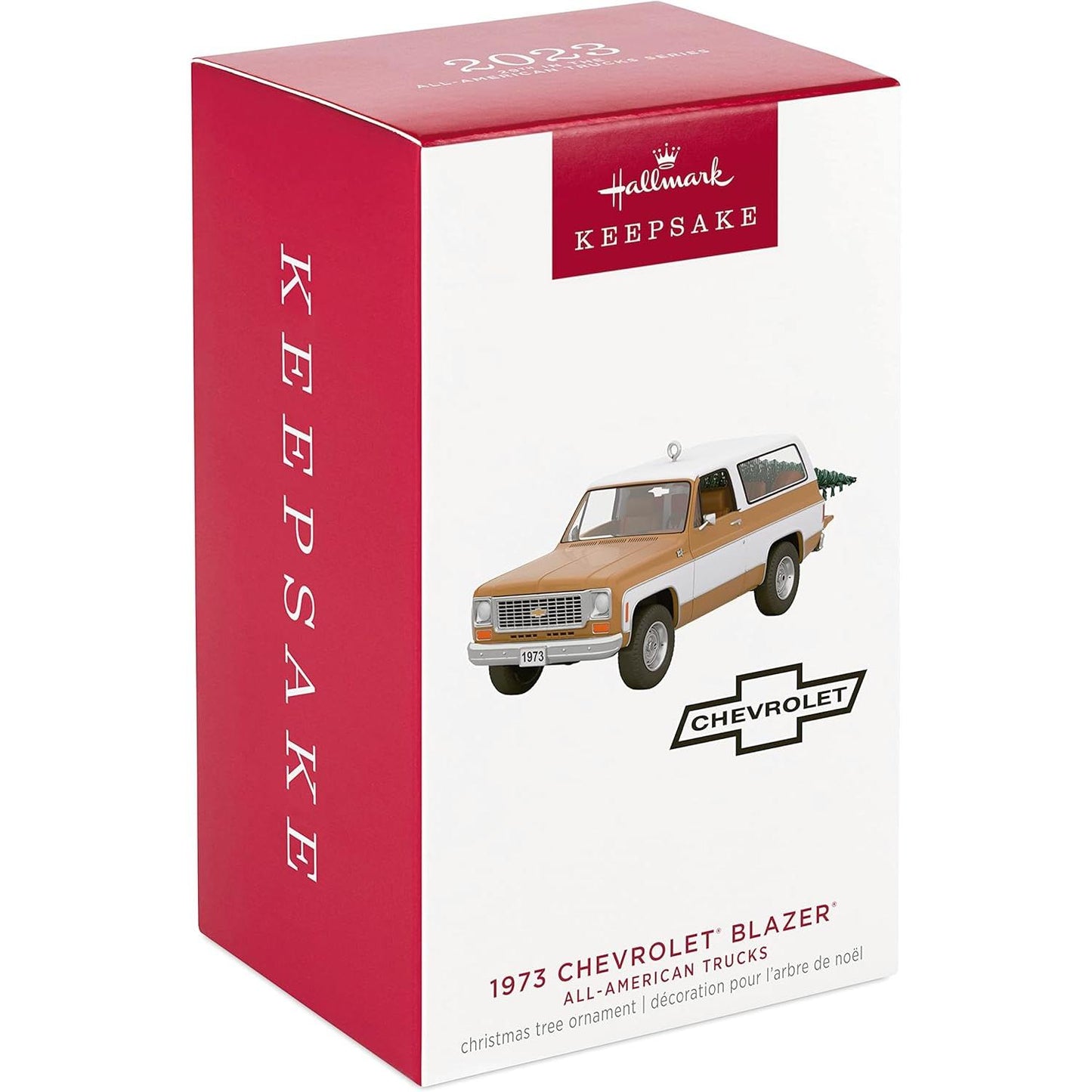 (2023) 1973 Chevrolet Blazer Hallmark Ornament (All-American Trucks) QXR8159