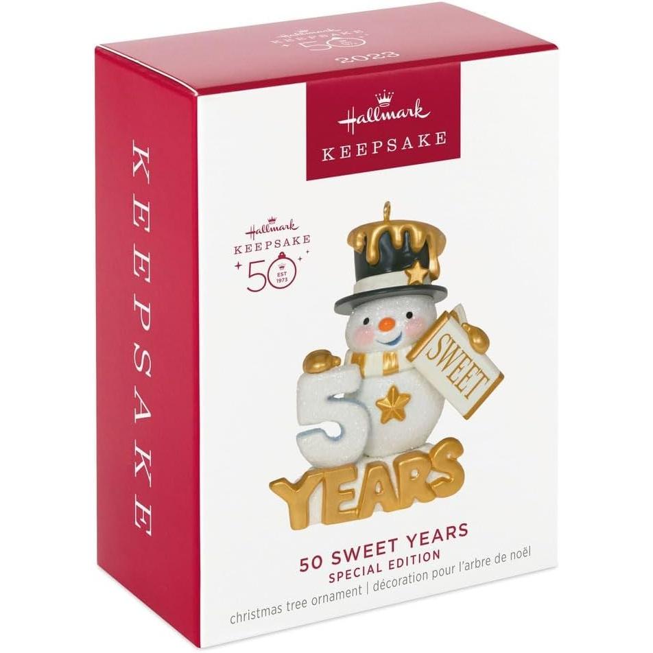 2023 50 Sweet Years Hallmark Ornament (Sweet Decade) QGO2509